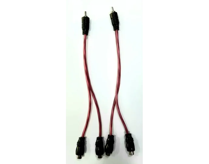 Audiomax Y Kablo (Ters Y Kablo) 1 Erkek rca 2 Dişi rca