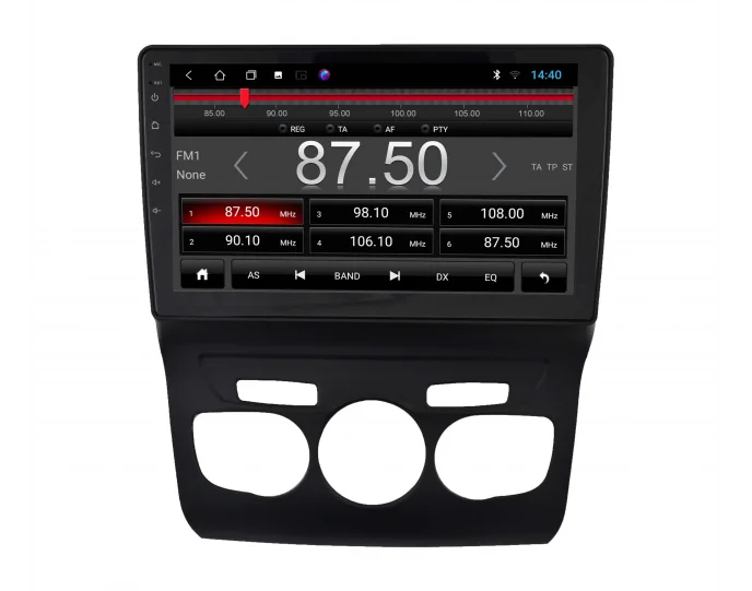 Citroen C4 2013-2016 10 İnç Multimedya Teyp Çerçeve