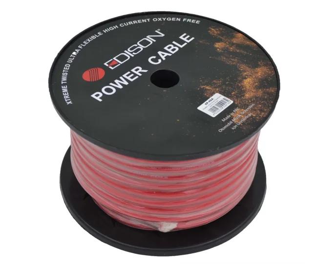 Edison 4ga Artı Kablosu (30 Metre)