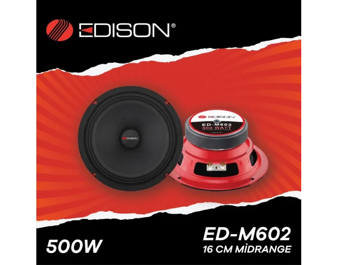 Edison ED-602M 16 Cm 120 Rms Midrange