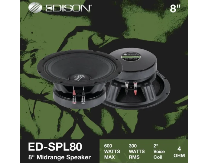 Edison ED-SPL80 20cm 300 Rms Midrange