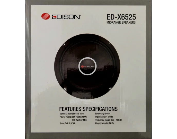 Edison ED-6525X 16 Cm 150 Rms Midrange Hoparlör