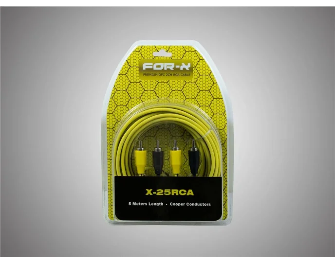 Forx X-25 5M. Rca Kablo
