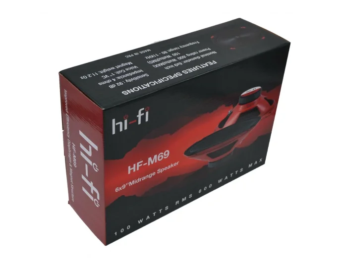 Hifi M-69 600w Oval Midrange Hoparlör