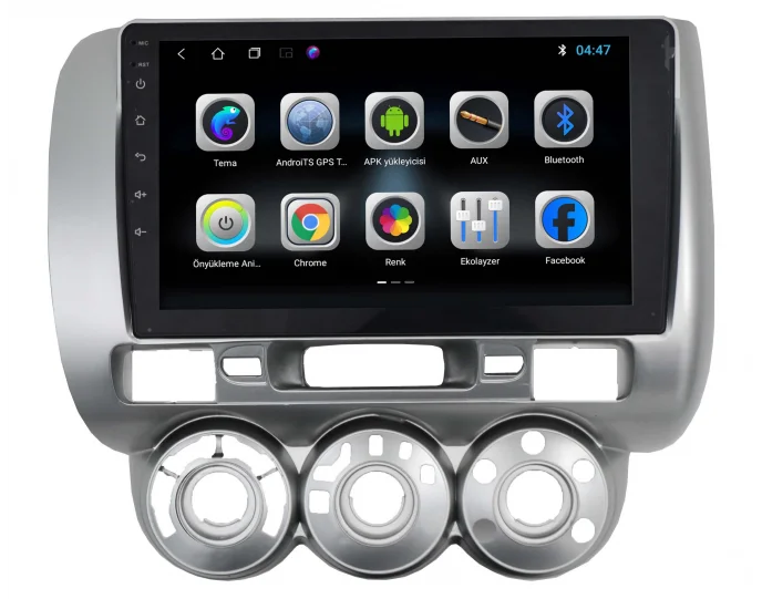 Honda Jazz 2002-2008 Analog 9 İnç Multimedya Çerçevesi