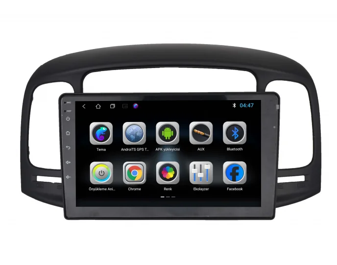 Hyundai Accent Era 2009-2011 9 İnç Oem Multimedya Teyp Çerçevesi
