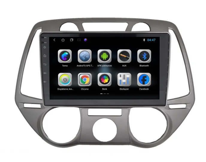 Hyundai İ 20 2010-2014 9 İnç Multimedya Çerçevesi