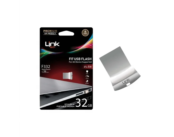 Link Tech F332 Fit 32GB Mini Flash Bellek