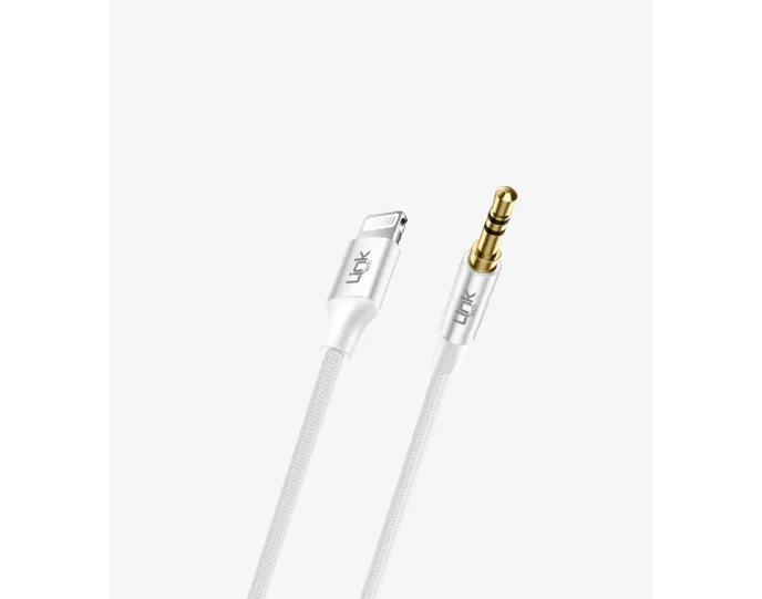 LinkTech LCA-A587 Iphone-Aux Kablo Örgülü 1000mm