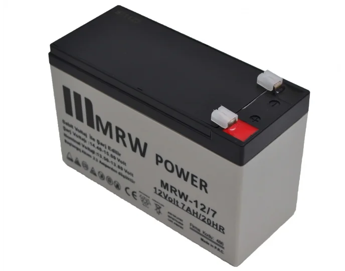 Mervesan Mrw-12/7 12V 7A Kuru Akü