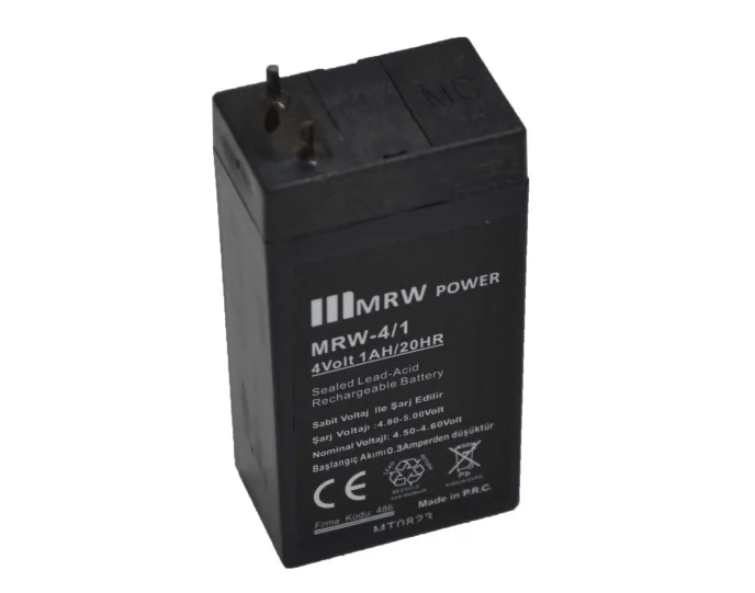 mervesan Mrw-4/1 4V 1A Akü
