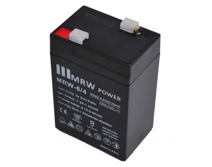 Mervesan Mrw-6/4 6V 4A Akü