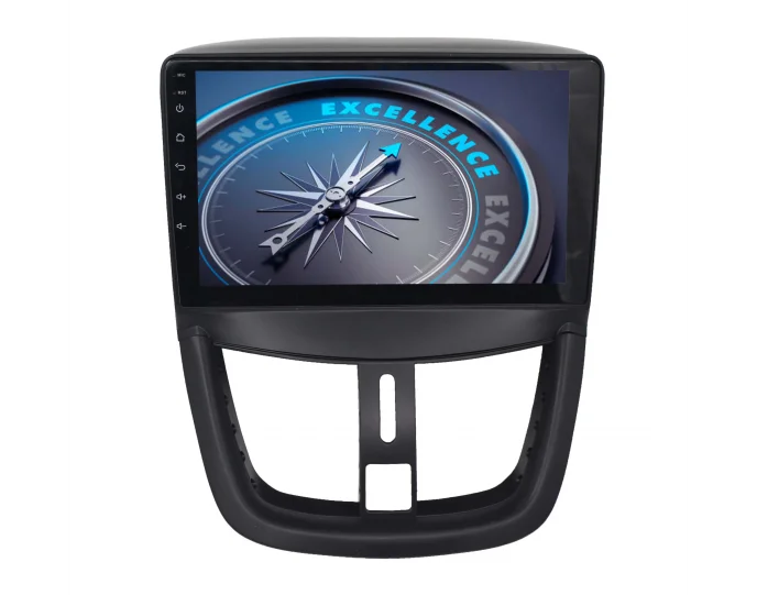 Peugeot 207 2006-2013 9 İnç Multimedya Teyp Çerçevesi