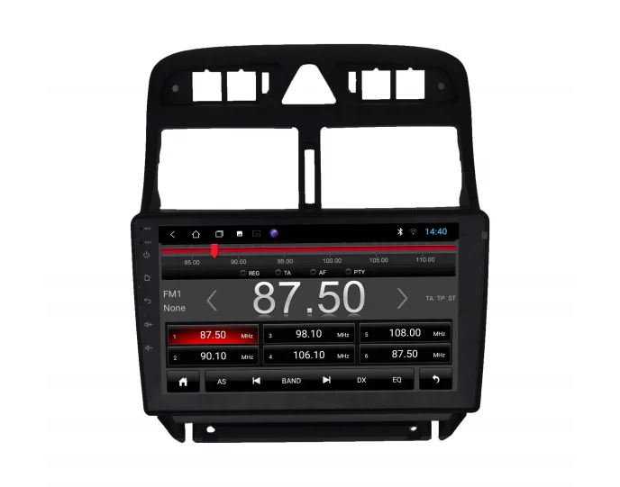 Peugeot 307 2001-2008 9 İnç Multimedya Teyp Çerçevesi