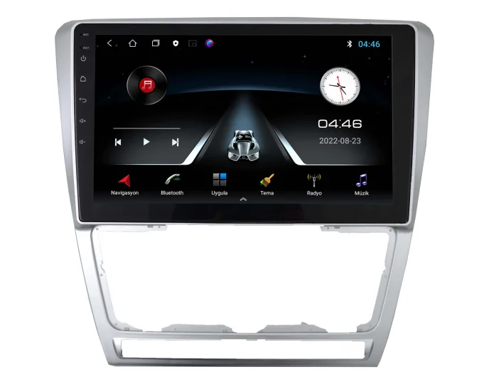Skoda Octavia 2006-2013 10 İnç Android Multimedya Teyp Çerçevesi