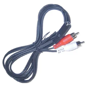 2 RCA 1 Aux Dişi 1,5mt Kablo