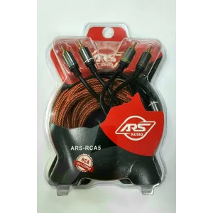 ARS RCA5 4+4 Full Bakir (4giriş 4Çıkış) 5 mt