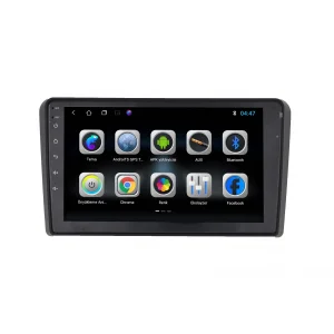 Audi A3 2007-2012 9 İnç Oem Multimedya Teyp Çerçevesi