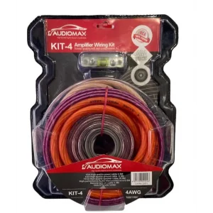 Audiomax KIT-4 4Ga Kablo Set