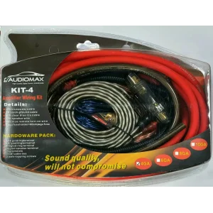 Audiomax KİT-4 4Ga Kablo Set