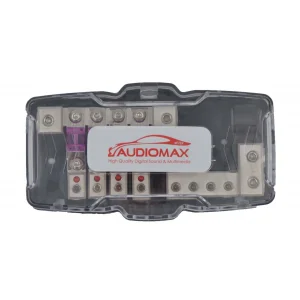 Audiomax Mx-100 Pas Blok Dağıtıcı Işıklı,Sigortalı