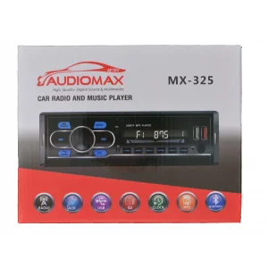 Audiomax Mx-325 7 Renkli 4×50W Mosfet Çıkışlı Oto Teyp