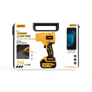 AUHMA AHV-18 Turbo Air Blower Şarjlı Hava Üfleme