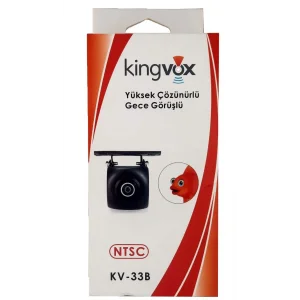Kingvox KV 33B Ntsc Oynar Başlıklı Balık Gözlü Geri Görüş Kamerası