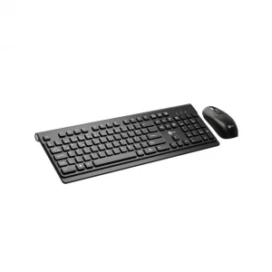 Lenovo Lecoo KW203 Kablosuz Türkçe Q Klavye & Mouse Set Siyah