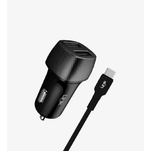 LinkTech LCH-C493 Type-c Kablolu Araç Şarj Aleti 12W