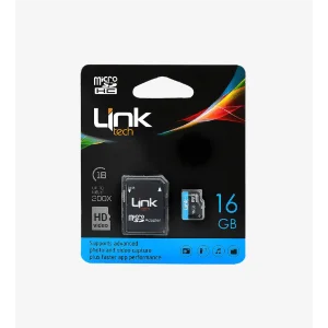 Linktech M-104 16GB Micro SD 30MB/S Hafıza Kartı