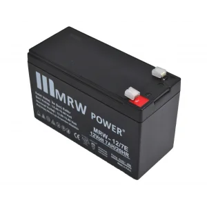 Mervesan MRW-12/7E 12V 7A Kuru Akü