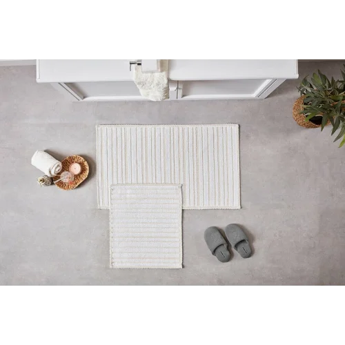 Banyo Paspası Liva Krem - Vizon