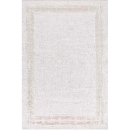 Black&Brown 11298 Doğal İplik Dikdörtgen Makine Halısı 200x290 - Kahverengi