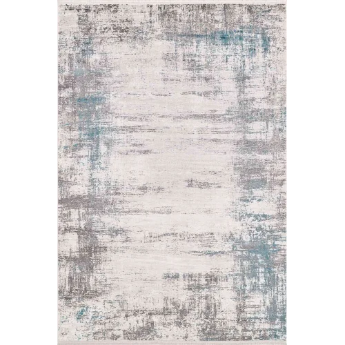 Black&Brown 15457 Dikdörtgen Doğal İplik Makine Halısı 160X230 - Yeşil