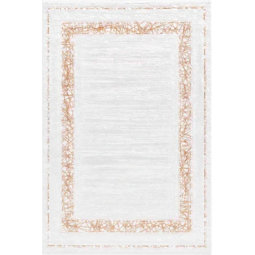 Carissa 13631 Dikdörtgen Akrilik Makine Halısı 160X230 - Bakır