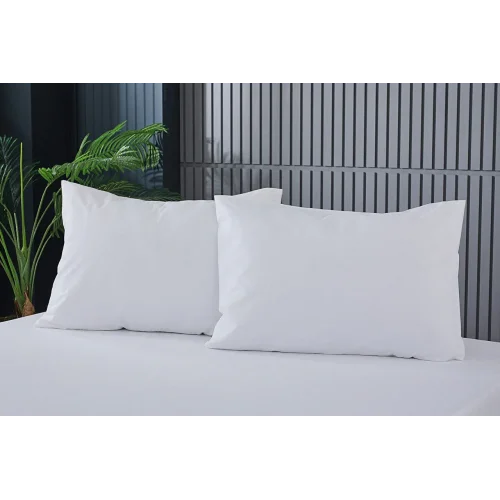 Colourful Yastık Kılıfı 50 x 70 cm - Beyaz