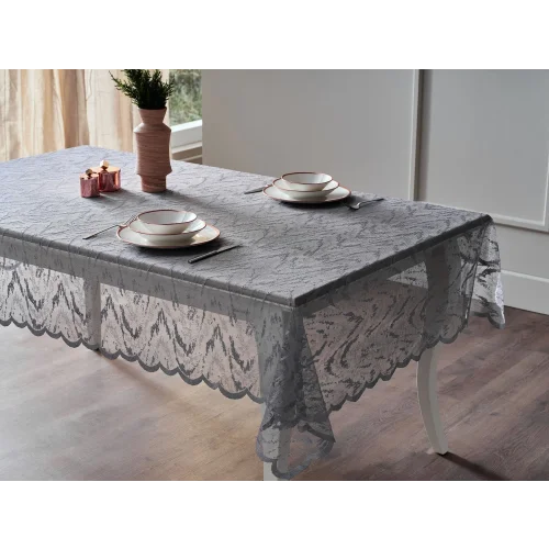 Croco Masa Örtüsü Gri
