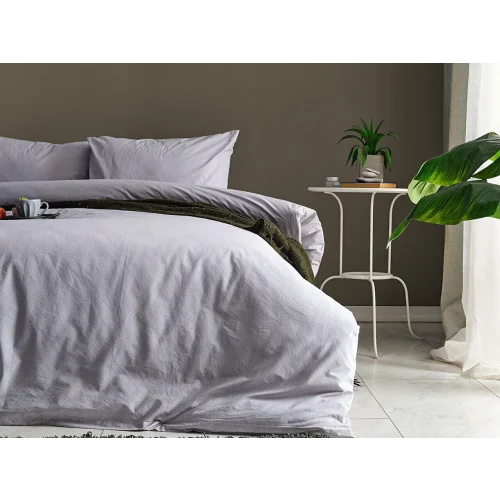 Dreamlife Nevresim Takımı Tek Kişilik - Gri