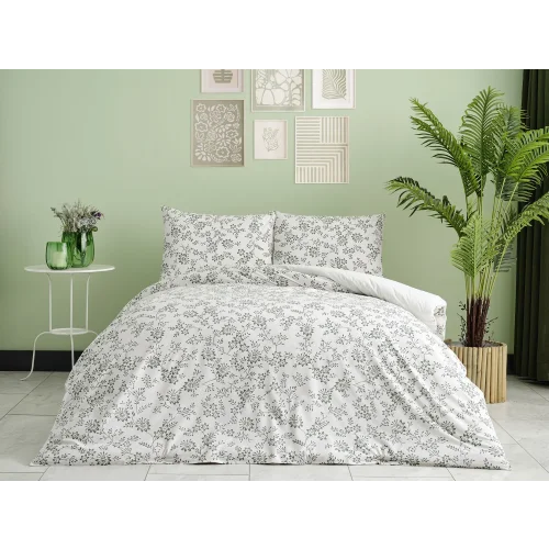 Easy Cotton Nevresim Takımı Belinda Çift Kişilik - Yeşil
