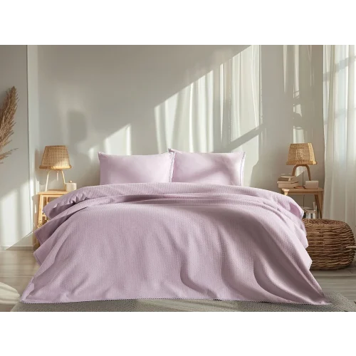 Esinti Pike Seti Çift Kişilik - Lila