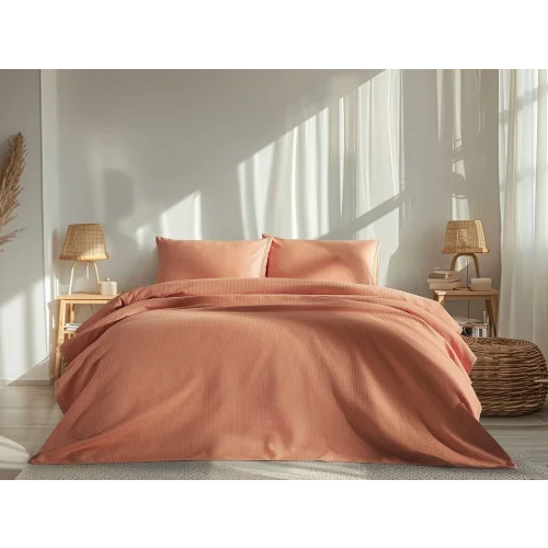 Esinti Pike Seti Çift Kişilik - Şeftali