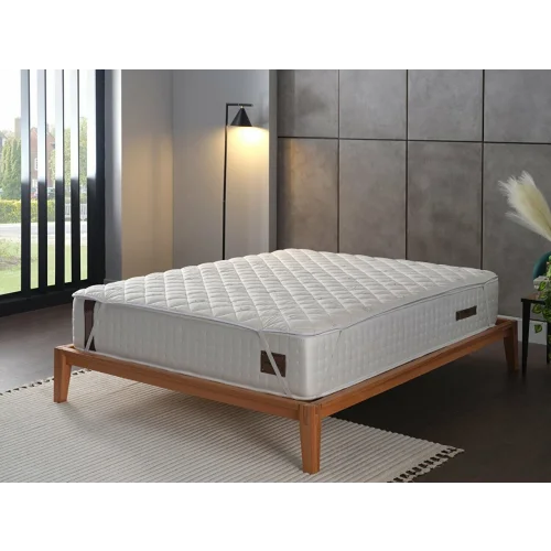 Festival Pamuk Kapitoneli Alez 100 x 200 cm - Beyaz