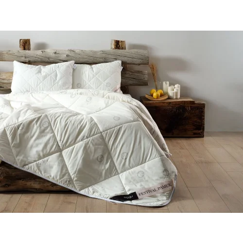 Festival Pamuk Yorgan Beyaz - Tek Kişilik