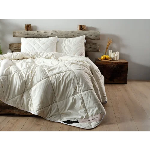 Festival Yün Yorgan Tek Kişilik - Beyaz