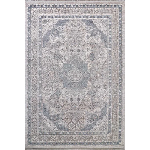 Galina 16636 Dikdörtgen Akrilik Makine Halısı 200X290 - Mavi