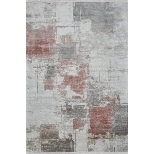 Ledax 17735 Dikdörtgen Polyester Makine Halısı Somon - 160X230