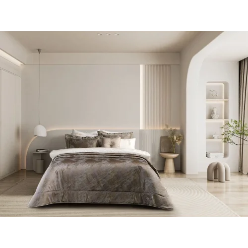 Liora Çeyiz Seti Çift Kişilik - Gold