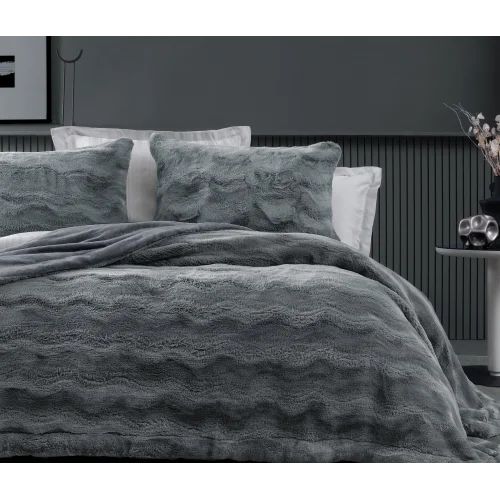 Liza Kürk Yatak Örtüsü Seti, Çift Kişilik