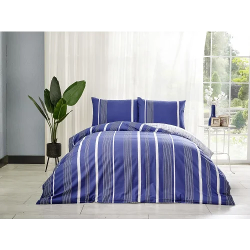 Marine Nevresim Takımı Atlante Çift Kişilik - Lacivert